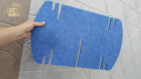 Paravent Acoustique Personnalisable en Feutre pour Bureau, Restaurant, Chambre – Écran Décoratif Robuste et Modulable pour une Intimité Optimale