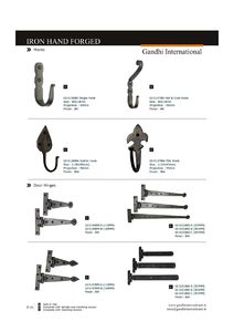 Charnières noires de qualité supérieure 2026, design vintage décoratif, nouveau design, fabricant d'Inde, fait main, forgé à la main - Product Image 4