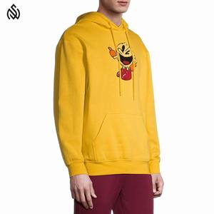 Hombres Ropa Chenille Bordado Sudaderas Peso Pesado 100% Algodón Sudaderas con capucha Logotipo personalizado Chenille Bordado Sudaderas con capucha para hombres - Product Image 4