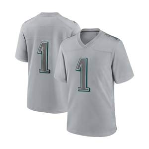 Personalizado Ligero 100% Poliéster Rendimiento Uniforme Transpirable Verano Fútbol Americano Jerseys Impreso Absorbe la humedad - Product Image 6