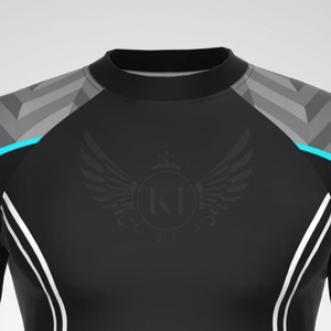 Hecho en Pakistán Hombres Rash Guard Oem Personalizado Tallas grandes Rash Guard Diferentes colores Hombres Rash Guard - Product Image 5