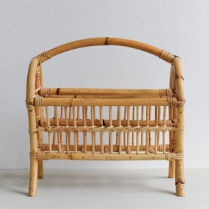 Revistero de Ratán Natural Ecológico, de Pie, Solución de Almacenamiento Sostenible Hecha a Mano para Hoteles, Minoristas y Mayoristas - Product Image 4