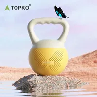 Topko Nouvelle Arrivée PVC Souple Kettlebell Haltères et Kettlebell Ensemble Utilisé pour la Maison et Gym Workout