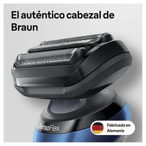 Cabezal de Repuesto para Afeitadora Eléctrica para Hombre, Afeitadora Rotatoria Negra para Afeitar la Cara, Compatible con Afeitadoras Eléctricas - Product Image 2