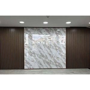 Panneau mural en PVC marbré décoratif brillant 1220*2440mm ignifuge imperméable service de découpe sur mesure de marque 2-30mm d'épaisseur Allemagne - Product Image 1