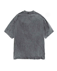 เสื้อยืดผู้ชายผ้าคอตตอน 100% หนานุ่ม ซักย้อมสีแบบ Acid Wash คุณภาพสูง แขนสั้น สินค้าขายดี ใหม่ล่าสุด รับผลิตแบบ OEM พร้อมสกรีนโลโก้ตามสั่ง - Product Image 6