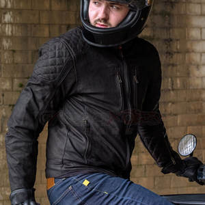 Chaqueta de Motociclista de Cuero para Hombre, Personalizada, con Protección, Transpirable, Resistente al Viento, Estampada, Tallas Grandes, Impermeable, de Secado Rápido, al Mejor Precio - Product Image 5
