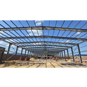 Estruturas De Aço Industriais Estrutura De Metal De Construção Estrutura De Ferro Pré-fabricada <span class=keywords><strong>Hangar</strong></span> De Armazém De Armazenamento - Product Image 2