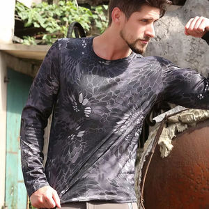 Manufacturer <b>fishing</b> wear sun protection clothing wholesale outdoor breathable Custom long sleeve <b>T</b>-<b>shirt</b> for men - Product Image 1