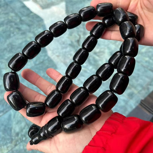 PERLES DE PRIÈRE FAITES À LA MAIN ROSAIRE TASBIH MUSULMAN Perles DE PRIÈRE MUSULMAN Perles de prière musulman Résine Tasbih islamique - Product Image 1