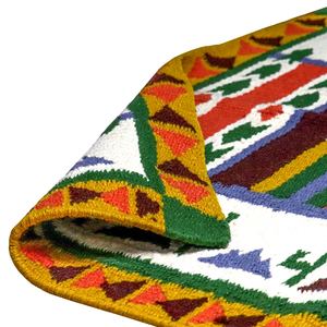 Couverture de selle en laine faite à la main de conception néo-zélandaise pour cheval de spectacle western, matériau écologique, couleur personnalisée, logo, doublure en polaire - Product Image 4