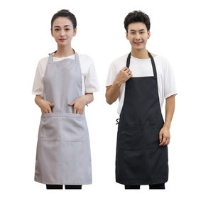 New Arrival Top Quality Barber <b>Aprons</b> in Black Color Cotton Polyester Made <b>Working</b> Wear <b>Aprons</b> With Custom Logo <b>Apron</b> - Product Image 6