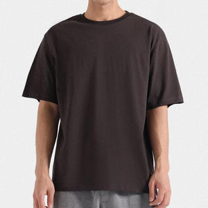 T-shirt personnalisable à manches mi-longues pour homme Qualité supérieure 100% coton Streetwear Poids du tissu 300 grammes - Product Image 1