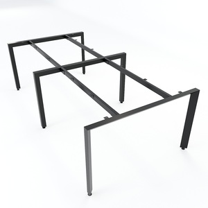 Minimalist 4-Seater Steel <b>Footrest</b> with Triangle Assembly SFTA122 - Product Image 1