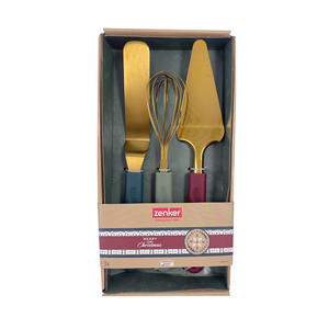 Set moderno di utensili natalizi eco-friendly 3 accessori per la cucina di casa lavabile in lavastoviglie PP maniglia utensili da cucina - Product Image 2