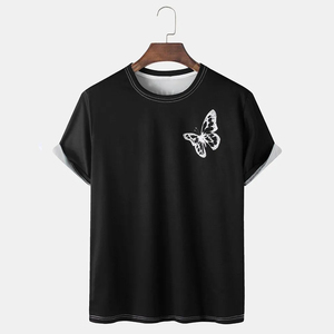 Nouveau T-shirt Homme Luxe Uni en Coton Lourd 100% Personnalisable Grande Taille – Collection 2026 (Vente en Gros) - Product Image 1