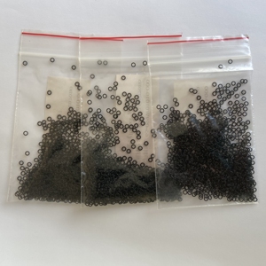 แหวนซีลโอริง NBR โอริงทนอุณหภูมิสูงสีดำ70 ID1.95 CS0.55 - Product Image 4