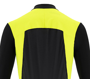 SPRINT SPORTS <b>Men's</b> Full-Zip Windproof Eco-Friendly Quick Dry <b>Cycling</b> <b>Jacket</b> Long Sleeve Mustard Color 100% Polyester Adult - Product Image 5