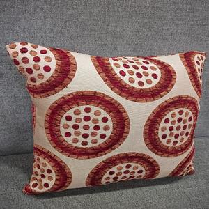 Luxury European Retro Style Chenille Jacquard Square <b>Cushion</b> <b>Cover</b> Custom Logo for Home or Hotel Use - Product Image 1