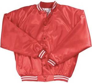 Veste d'hiver de baseball universitaire en satin tout temps pour hommes Logo personnalisé Brodé à capuche Design privé Style High Street - Product Image 2