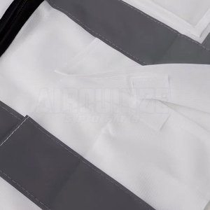 Top qualité haute visibilité gilet presse médias sécurité robuste avec fermeture éclair style plus proche gilet au prix de gros - Product Image 6