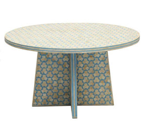 Mesa de comedor redonda con incrustaciones de hueso Venta al por mayor y precio barato mesa de comedor con incrustaciones de Jodhpur - Product Image 6