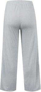 Usine de vêtements en gros de couleur unie coton blanc pantalons de survêtement personnalisé coupe ample femmes surdimensionné jambe large Baggy pantalons de survêtement - Product Image 4