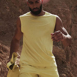 Débardeurs de sport en coton respirant pour hommes - Product Image 5