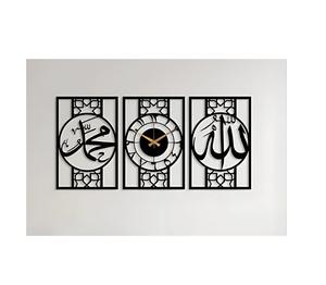 Horloge murale en fer de luxe pour l'entrée et la décoration murale du bureau, ajoutant un look sophistiqué avec un cadre en métal robuste - Product Image 4