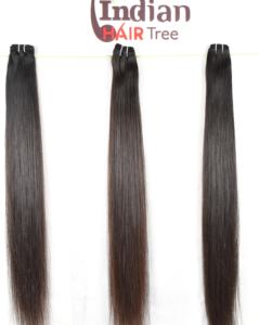 100% indio Virgen sin procesar Remy Color negro Natural paquete recto templo extensiones de cabello humano calidad cruda Super Wave - Product Image 5