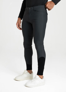 Pantalones de Equitación para Hombre, Ajustados, de Tela Elástica, Transpirables, de Larga Duración - Product Image 6