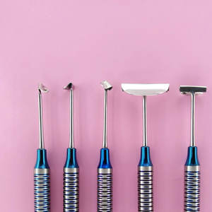 Kit de restauración de relleno compuesto, Instrumentos dentales de odontología recubiertos, 5 uds. A + Kit de cirugía, odontología quirúrgica - Product Image 2