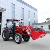 Tracteur agricole multifonctionnel de haute qualité 90-150 CV, machines agricoles 4x4 avec ACAB