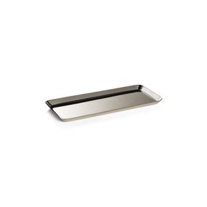 Plateau de service en acier inoxydable avec gravure florale, idéal pour les restaurants de luxe, cadeaux ménagers traditionnels - Product Image 6
