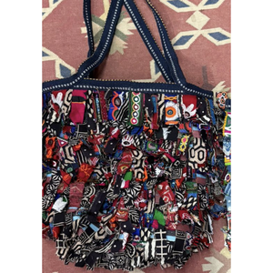 Bolsa de tela Night Magic con cierre abierto y decoración bordada - Product Image 5