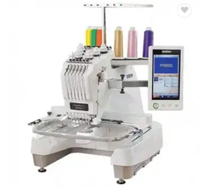 ORDENE AHORA Máquina de bordar Brother Entrepreneur PR650e de 6 agujas con juego de aros para gorras - Product Image 1