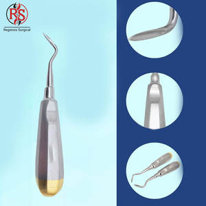 Elevadores Angulares de Raíz Dental de Acero Inoxidable, Instrumentos Dentales, Elevadores Angulares de Raíz Dental - Product Image 3