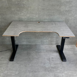 Escritorio de Juegos de Madera con Altura Ajustable 140x80cm GD68063 - Product Image 6