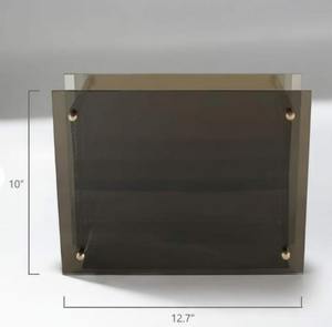 Porte-bougie miroir infini |   Présentoir à bougies chauffe-plat en verre à étages avec reflets infinis, pièce maîtresse de luxe pour table - Product Image 5