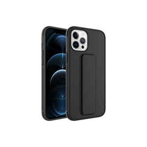 "เคสซิลิโคนพรีเมี่ยมสำหรับ iPhone 12 Pro Max พร้อมขาตั้งและขาตั้งแบบยืดหดได้" - Product Image 1