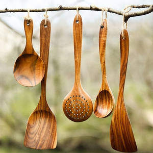 Utensilios de cocina de madera de Acacia desechables a precio competitivo, vajilla ecológica personalizada para bodas, 'Wood _ Yyt' con - Product Image 2