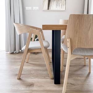 Sillón de fibra natural con base de madera maciza 2712652 - Product Image 6