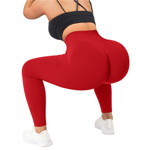 Nueva llegada leggings pantalones de Yoga de alta calidad mujeres gimnasio Leggings ropa deportiva medias femeninas señoras Leggings para niñas OEM - Product Image 3