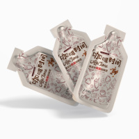 Emballage de gel énergétique en forme personnalisée Sachet en aluminium pour l'emballage de gel énergétique 5 ml 10 ml Emballage de café liquide