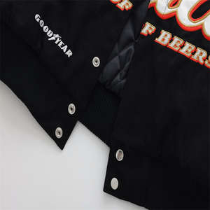 Veste de moto unisexe en cuir Cordura et polyester mélangé, respirante, de haute qualité, 500g, teinte unie, avec logo personnalisé - Product Image 5