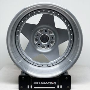 Jantes en alliage forgées Bku 3 pièces 5x108 pour Ferrari F40 F50 <span class=keywords><strong>288</strong></span> <span class=keywords><strong>GTO</strong></span> Enzo LaFerrari F8 Tributo 18 19 pouces Deep Dish Classic - Product Image 4