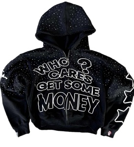 Sudadera con capucha personalizada para hombre con cremallera Extreme Heavyweight French Terry Brushed 100% Sudadera de algodón Sudaderas con capucha para hombre - Product Image 1
