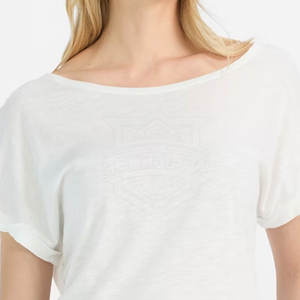 ชุดเสื้อยืดและกางเกงขาสั้นผ้าฝ้ายสำหรับผู้หญิงชุดเสื้อยืดและกางเกงขาสั้นสำหรับใส่ในฤดูร้อน - Product Image 4