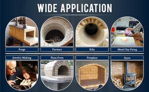 Fire Bricks Woodstove High Temperature Resistant Clay Firebricks For Wood Stoves Fireplaces Pizza Ovens Bbq Smokers From Vietnam - Product Image 6