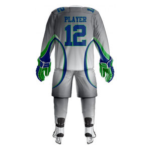 Uniforme de Hockey sobre Hielo Personalizado, Servicio OEM, 100% Poliéster, Secado Rápido, Transpirable, Antibacteriano, Uniforme Deportivo de Hockey Duradero - Product Image 2